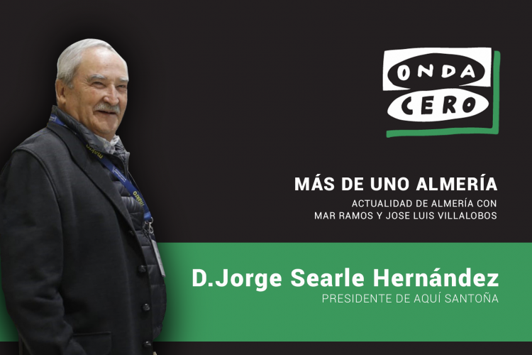 Entrevista a Jorge Searle Hernández en el programa "Más de uno Almería" en la emisora Onda Cero
