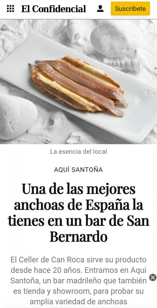 artículo en el condfidencial